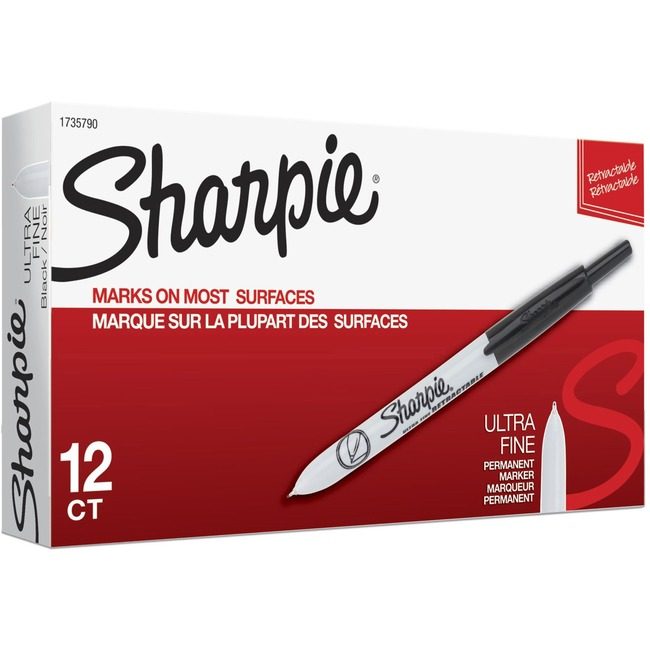 Sharpie / Expo / Prismacolor / Sanford Newell Brands / Sanford Sharpie / Expo / Prismacolor / Marker Rt Ultrfn Black SAN1735790