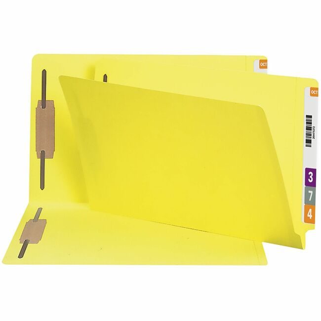 Smead Manufacturing Co. Folder Endtab Legal YW 50BX SMD28940