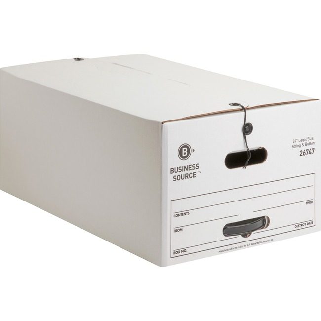 Business Source Boxes Stor Stg&Btn Legal 12 Pack BSN26747