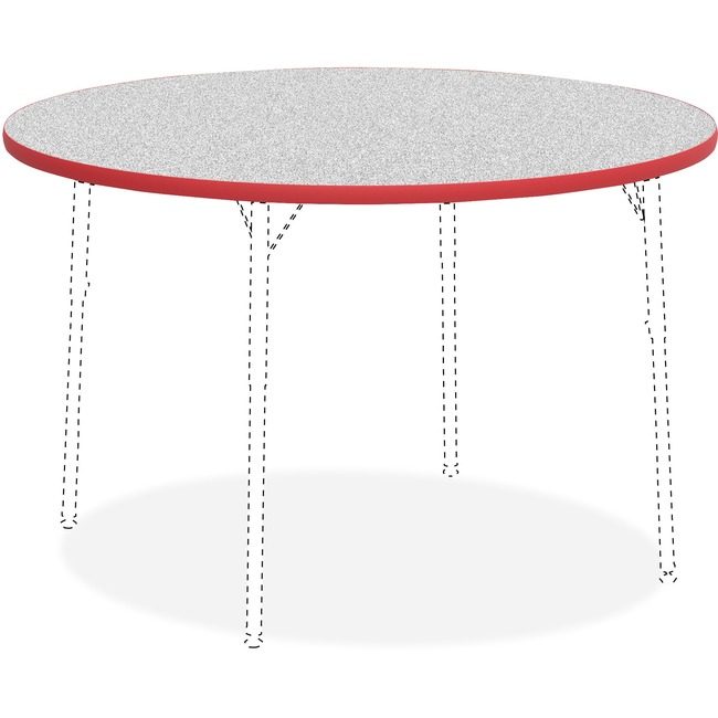 Lorell Tabletop Actty 48R Gy/Rd LLR99923