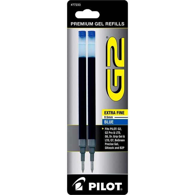 Pilot Corporation of America Refill Gel G2 X-Fn Be 2 Pack PIL77233