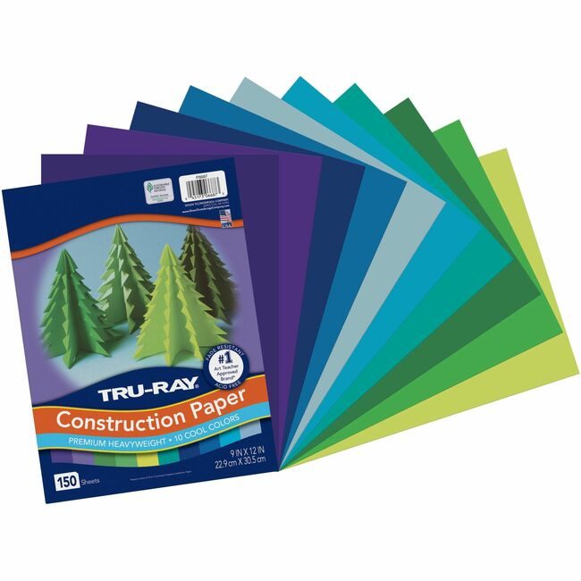 Pacon Corporation Paper Const Truray 9"X12" PACP6687