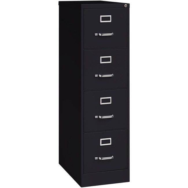 Lorell File Vrt 4DR 25" Letter Black LLR60650