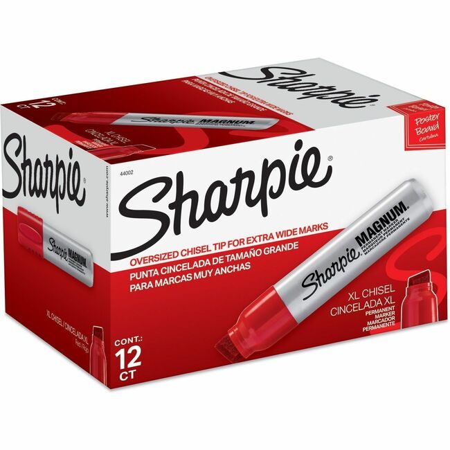 Sharpie / Expo / Prismacolor / Sanford Newell Brands / Sanford Sharpie / Expo / Prismacolor / Marker Magnum Red SAN44002BX