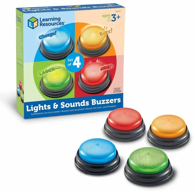 Learning Resources Game Respnse Buz Lght Sound LRNLER3776