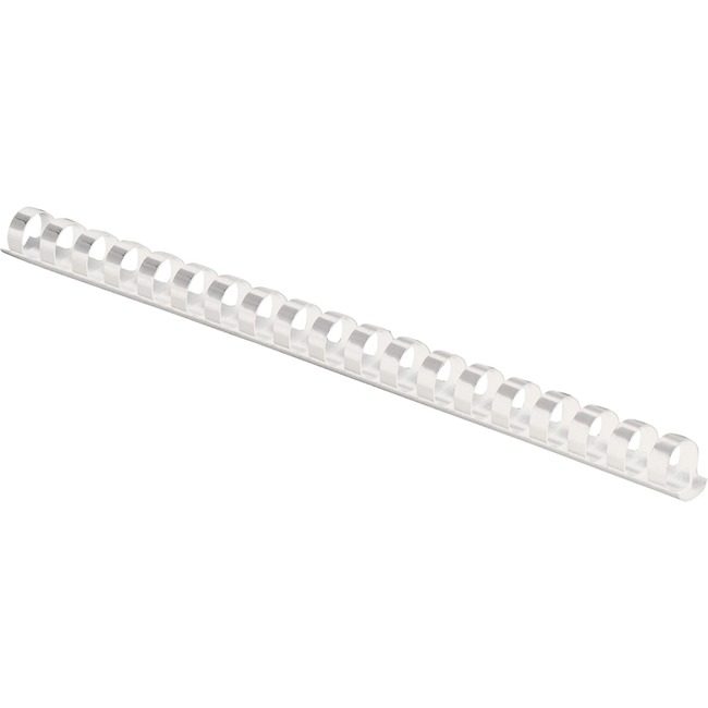 Fellowes Brands Binding PLAS3/8 100 Pack White FEL52371