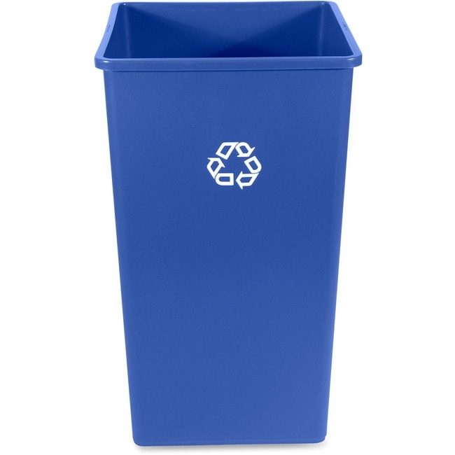 Rubbermaid Commercial Products Container Recycling Square RCP395973BE