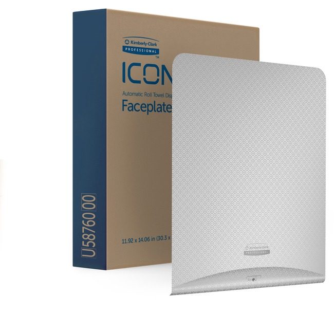 Kimberly-Clark Professional Kleenex / Scott / WypAll / Kimtech Faceplate Dispenser Rlltw Sr Msc KCC58760