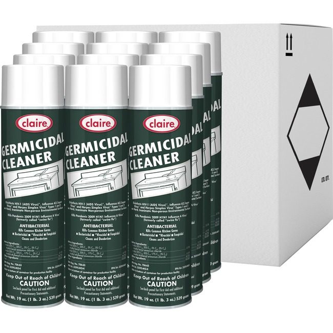 Claire Manufacturing Spray Germicidal Foam 19OZ CGCCL873