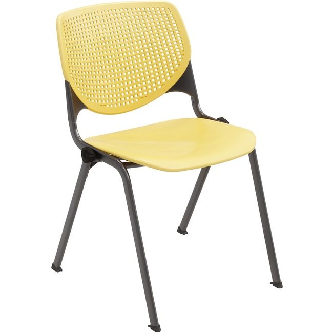 KFI Seating Chair Kool Stack Yellow KFI2300BKP12
