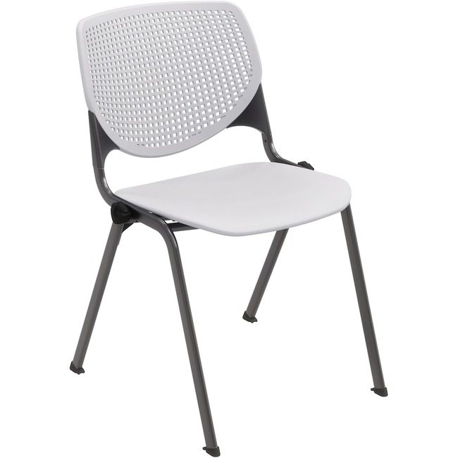 KFI Seating Chair Kool Stack Ltgray KFI2300BKP13