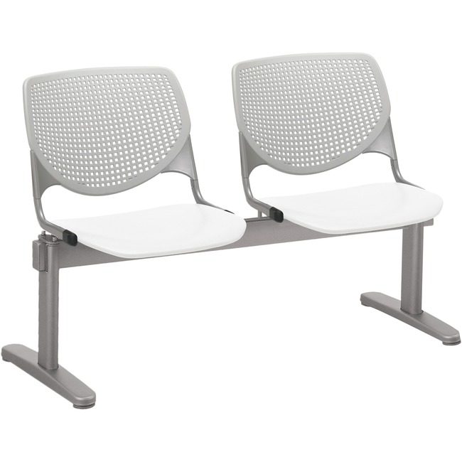 KFI Seating Beamseat 2SEAT Gray/White KFI2300BEAM2138