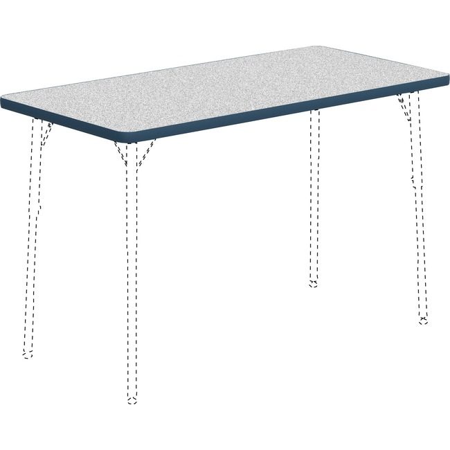 Lorell Tabletop Actty 24X48 Gy/Ny LLR99916