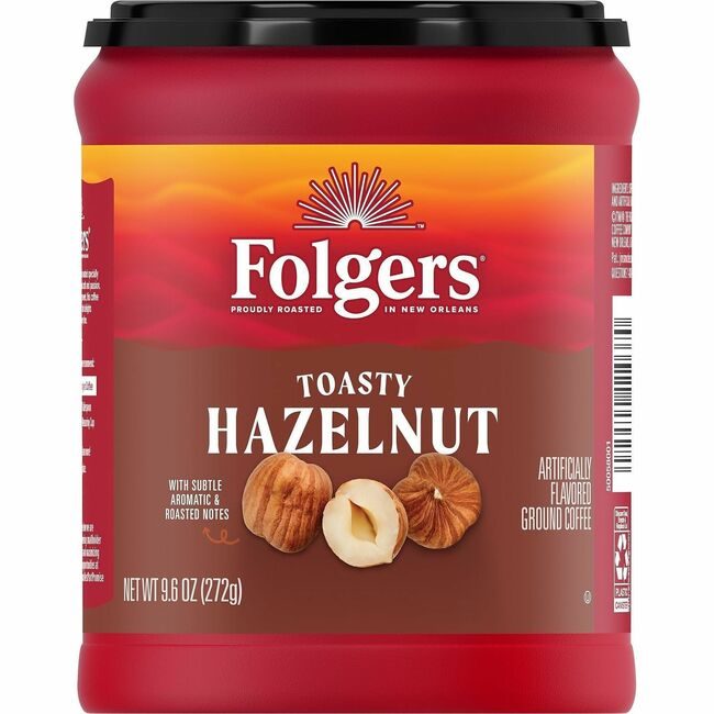 The J.M. Smucker Company Folgers Coffee Toasty Hazelnt 9.6OZ FOL11037