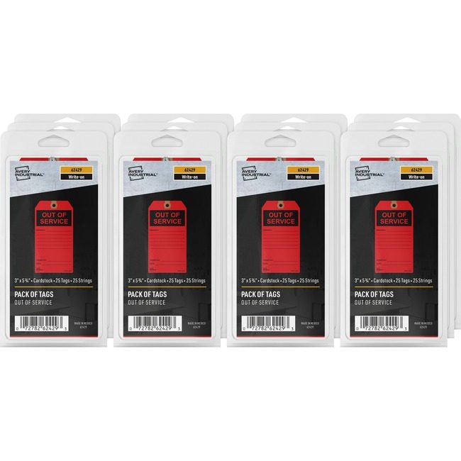 Avery Products Corporation Printed Tag W/String AVE62429