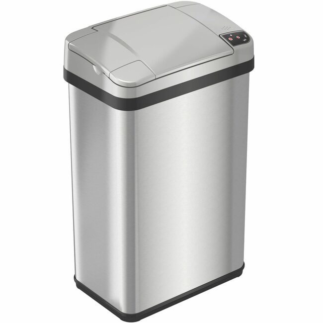 HLS Commercial Trashcan Sensor Stainless HLCHLS04SS