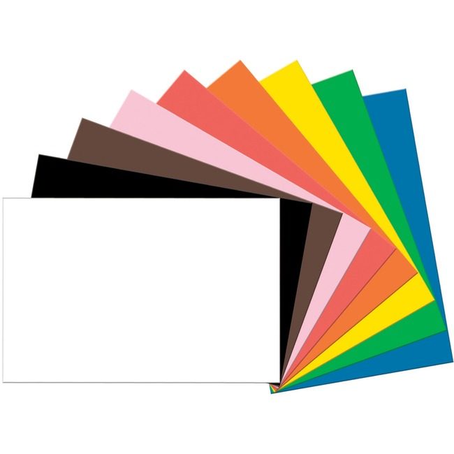 Pacon Corporation Paper Const 24X36 Assorted 50SH PAC1031275