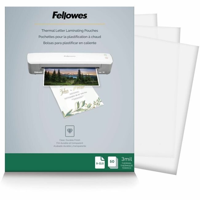 Fellowes Brands Pouch Lam Therm Letter 3ML FEL5744301