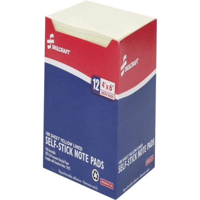 Varies / verify SKU SKU-LEVEL VERIFICATION REQUIRED Notepad Slfstk Ruled 4X6 Yw NSN2733755