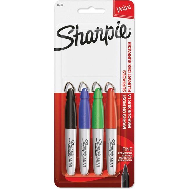 Sharpie / Expo / Prismacolor / Sanford Newell Brands / Sanford Sharpie / Expo / Prismacolor / Marker Mini Fn 4 Pack SAN35113PP