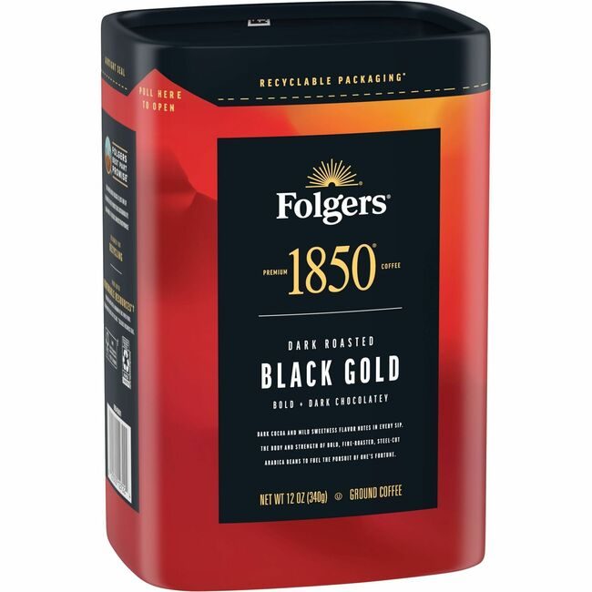 The J.M. Smucker Company Folgers Coffee Medrst 12OZ Blckgold FOL12722CT