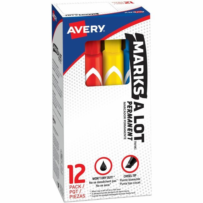 Avery Products Corporation Marker Mrkalot Chsl Assorted AVE24800