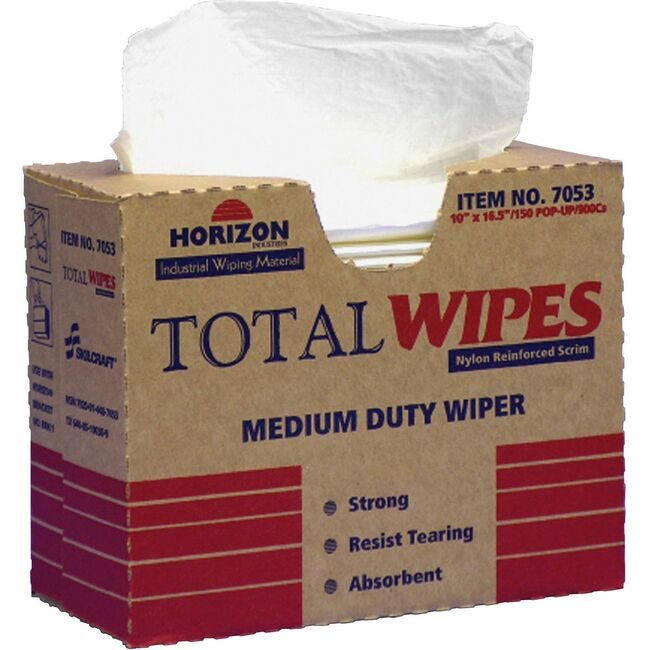 Varies / verify SKU SKU-LEVEL VERIFICATION REQUIRED Wipe Total 4-PLY 150/BX We NSN4487053