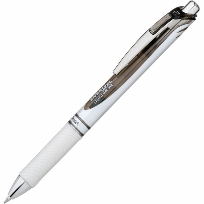 Pentel of America Pen Gel Rtx Mtltip 0.7MM Black PENBL77PW-A