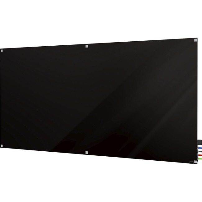 Ghent Manufacturing Board Mag Sq Gl 4X6 Black GHEHMYSM46BK