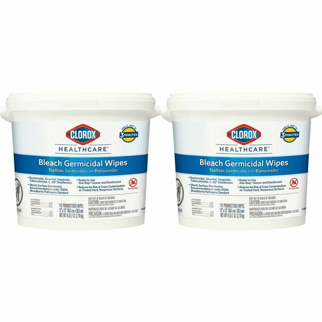 CloroxPro / Clorox The Clorox Company CloroxPro / Wipe Germicidal Large CLO30358BD