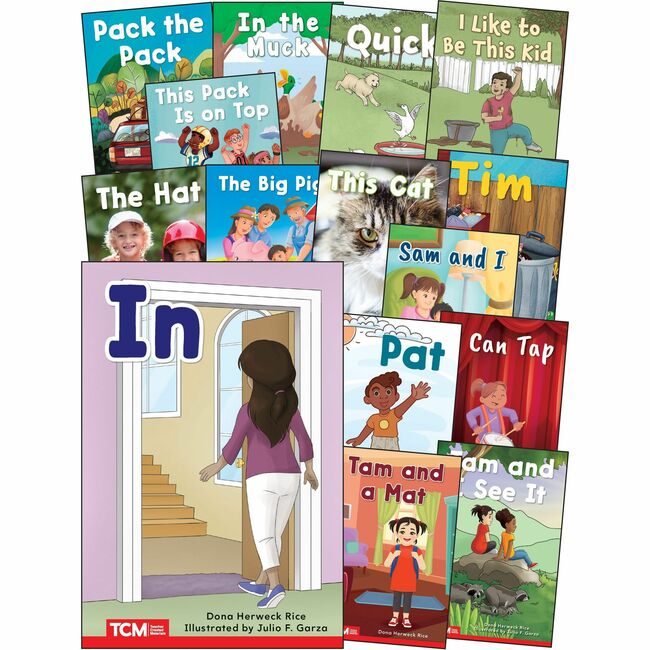Teacher Created Materials / Shell Education Set Book Decodable G-K 15 A SHL145496