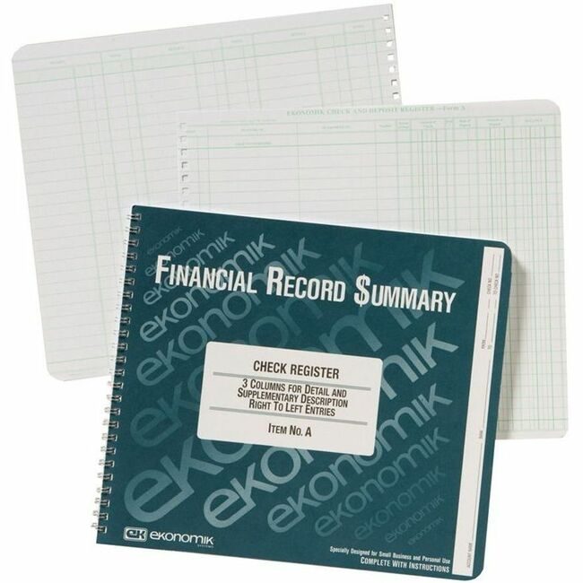 Ekonomik Systems Forms Reg Check Basic EKOA