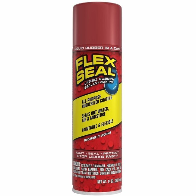 Swift Response, LLC Flex Seal Rubber Liquid 14OZ Red FLXFSREDR20