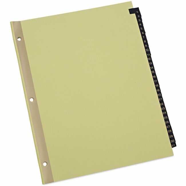 Universal Office Products Index Binder Letter 1-31 UNV20822