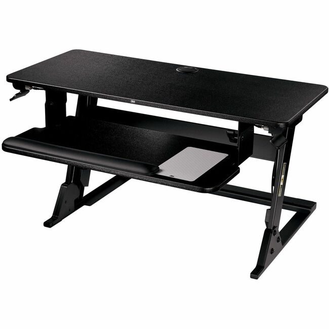 3M Company Desk Standing Precision Black MMMSD60B