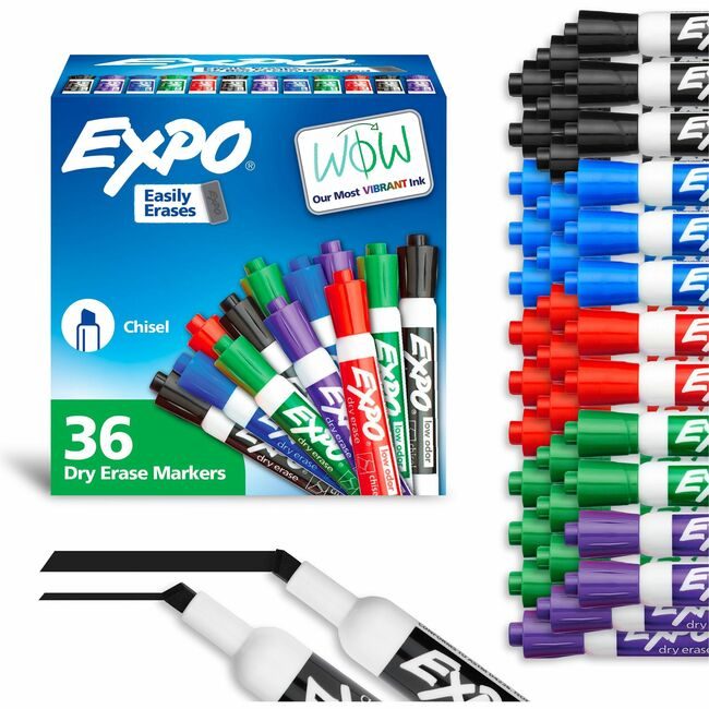 Sharpie / Expo / Prismacolor / Sanford Newell Brands / Sanford Sharpie / Expo / Prismacolor / Marker Dryer Lo Chisel 36 Pack SAN1921061A