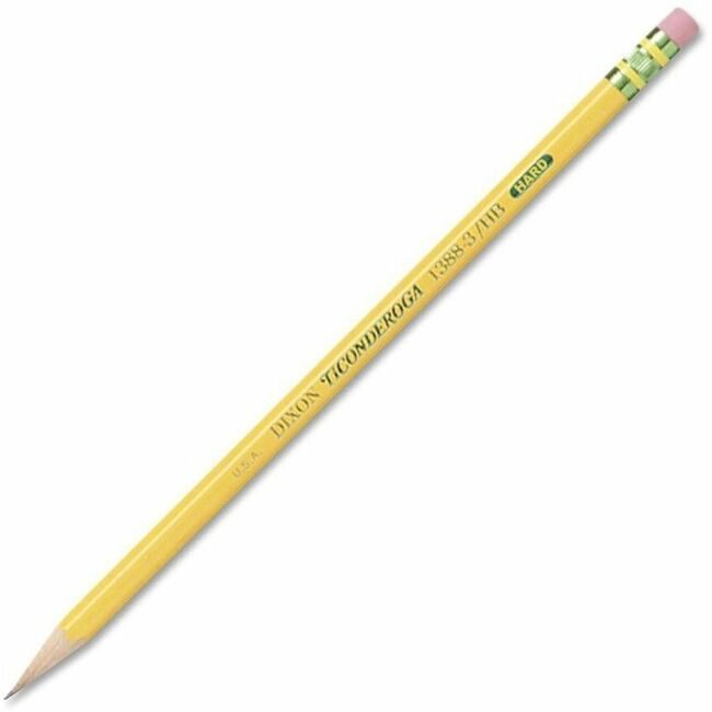 Dixon / Ticonderoga Dixon Ticonderoga Company / Pencil Wooden #3H 12 Count DIX1388-3