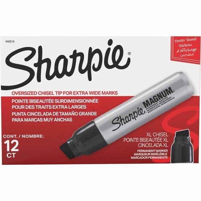 Sharpie / Expo / Prismacolor / Sanford Newell Brands / Sanford Sharpie / Expo / Prismacolor / Marker Magnum Black SAN44001ABX