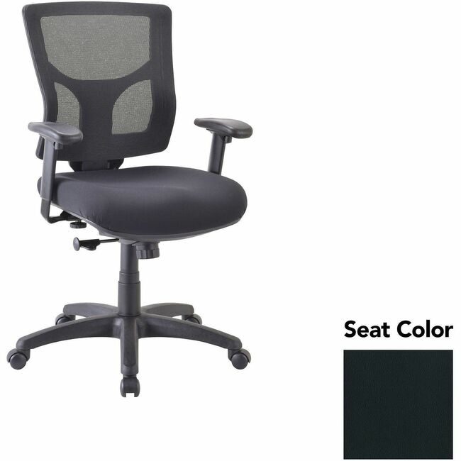 Lorell Chair Mid Svl/Tlt Black LLR62008076