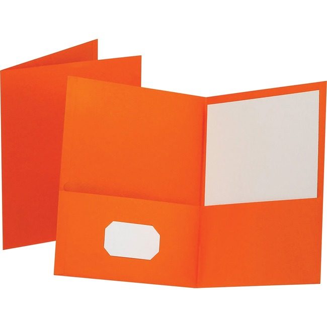 TOPS Products / ACCO legacy Oxford Folder 2-POCKET Letter Orng OXF57510