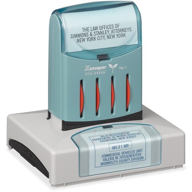 Shachihata / Xstamper Stamp Versadater 1.75X2.5" XSTN80