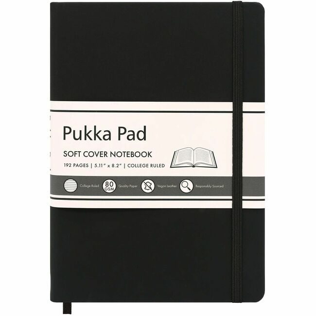 Pukka Pads Pad Journal Sftcvr Black PKP9940SIG
