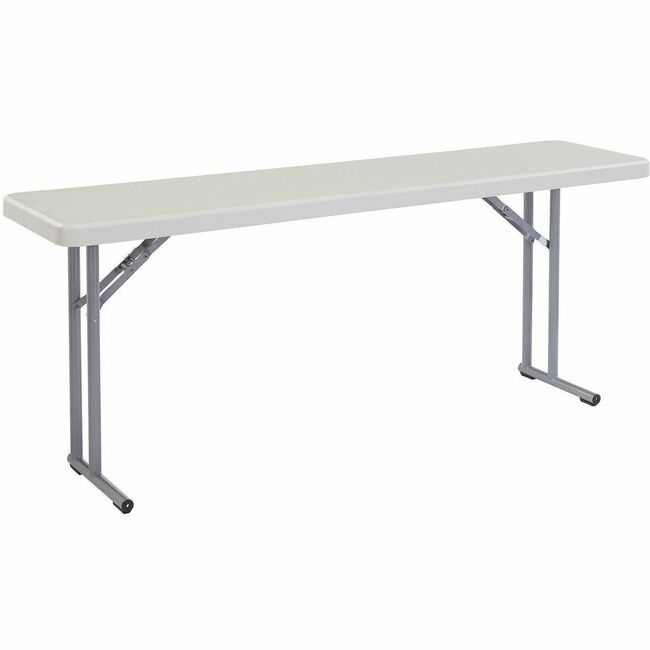 National Public Seating Table Folding 18X72 Plast NPSBT1872