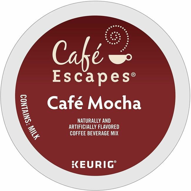 Keurig Dr Pepper / Green Mountain Coffee Roasters Kcup Cafescp Cafemocha 24BX GMT6803CT