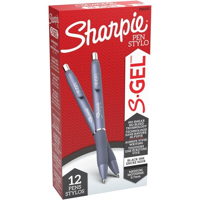 Sharpie / Expo / Prismacolor / Sanford Newell Brands / Sanford Sharpie / Expo / Prismacolor / Pen S-Gel Fsh 0.7MM Black SAN2126232