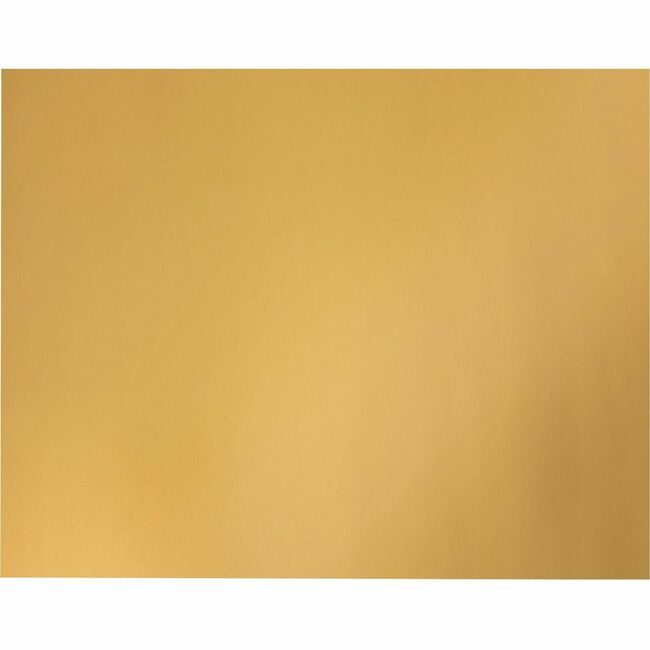 Pacon Corporation Board Mtlc 22X28 Gold 25 Count PACP54981