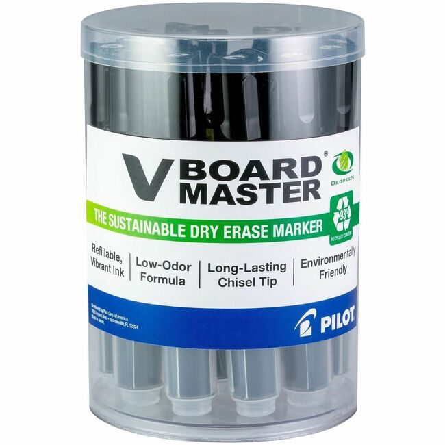 Pilot Corporation of America Pen Marker Vboard M Blk Tub PIL21924