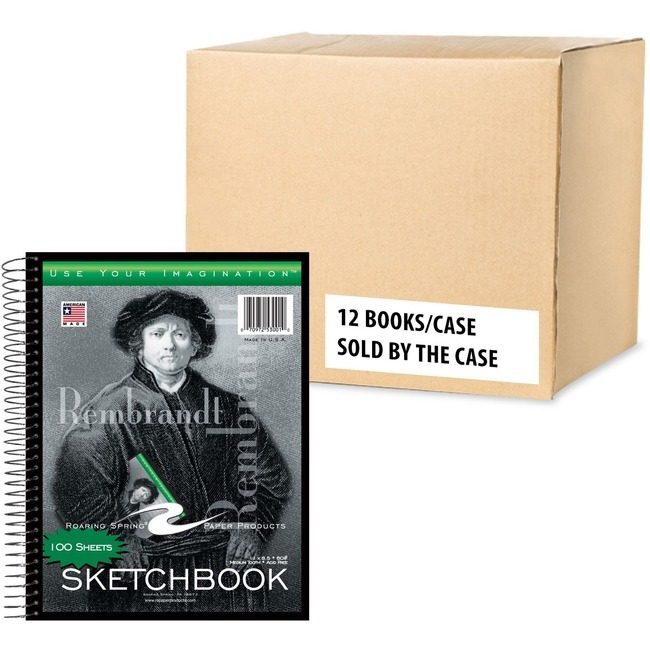 Roaring Spring Paper Products Sketch Book Wb 11X8.5 ROA53101CS