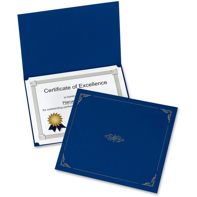 TOPS Products / ACCO legacy Oxford Holder Cert Goldfoil 5 Pack Be OXF29900235BGD