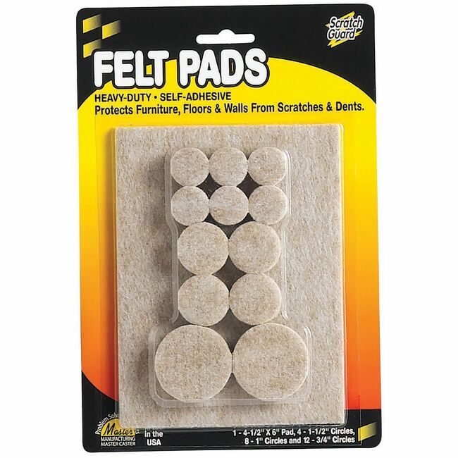 Master Manufacturing Pad Felt Hvy Combo Bg MAS88499